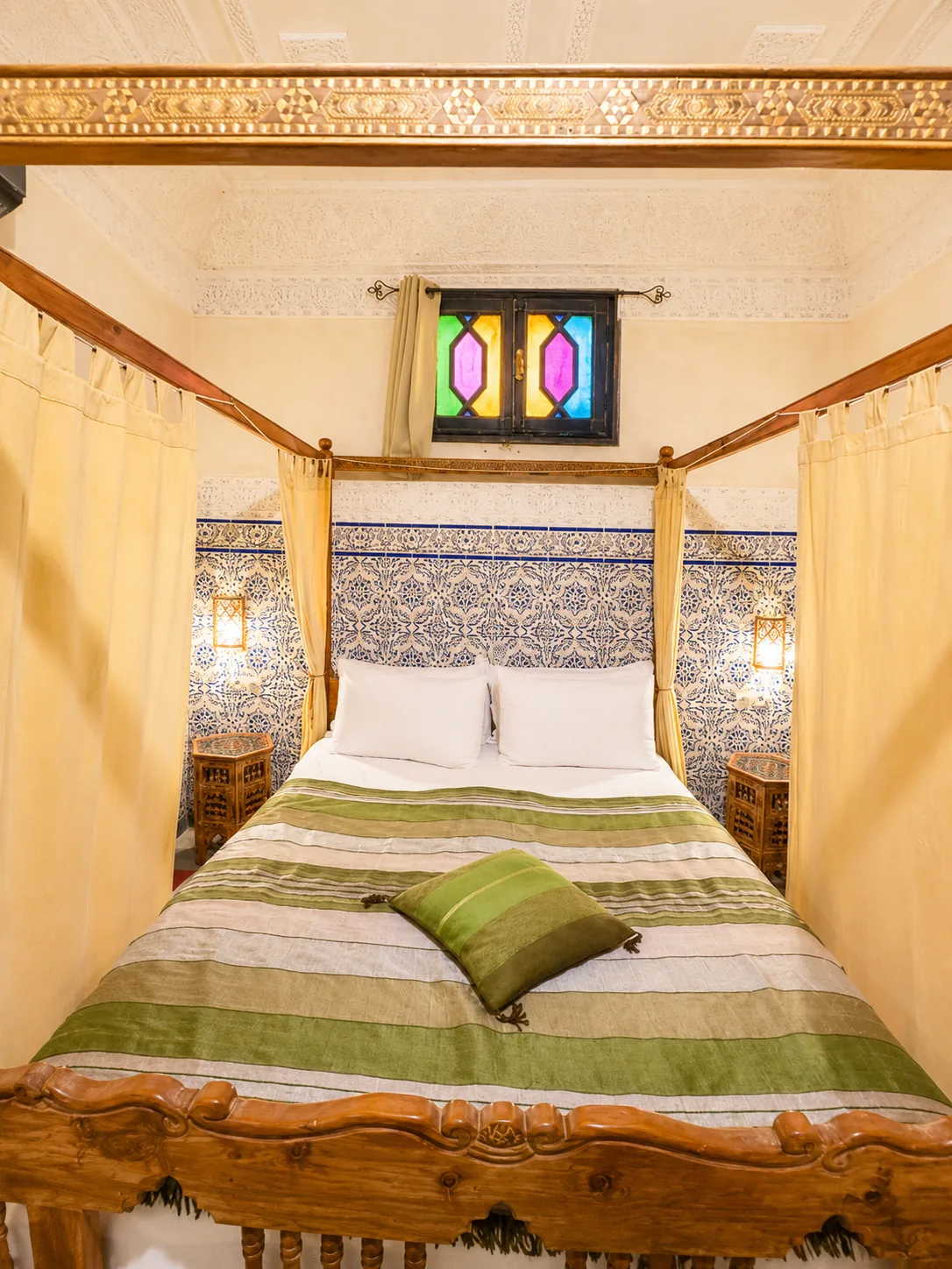 Detail view of Dahab room at Riad Tasneem