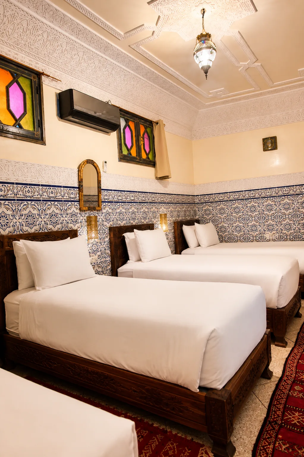 Another view of the Jannat room at Riad Tasneem