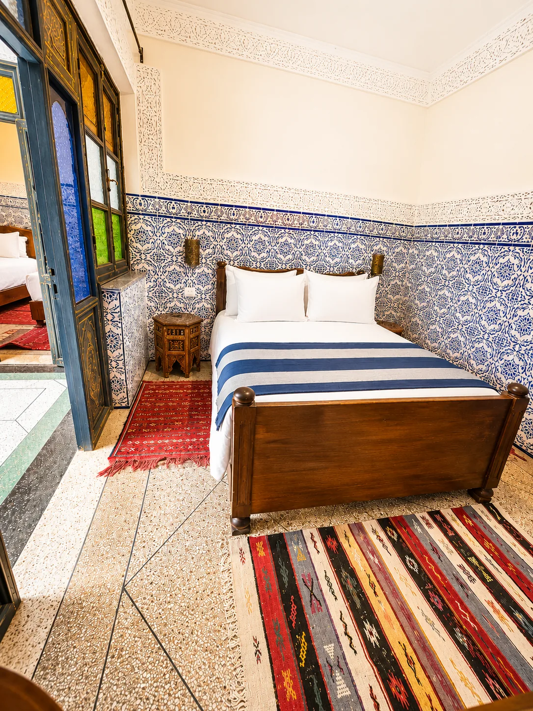 Another view of the Laila room at Riad Tasneem